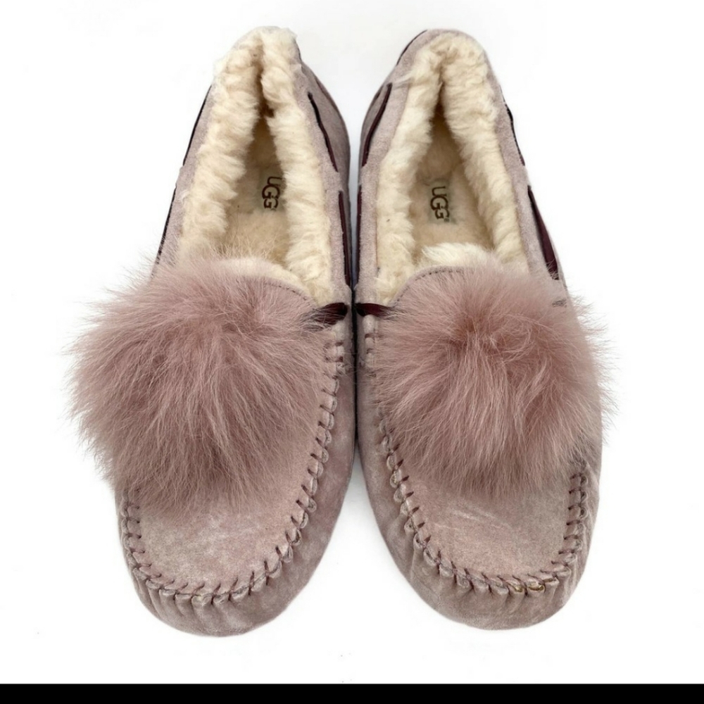 Ugg Australia Dakota Pom Pom Slippers